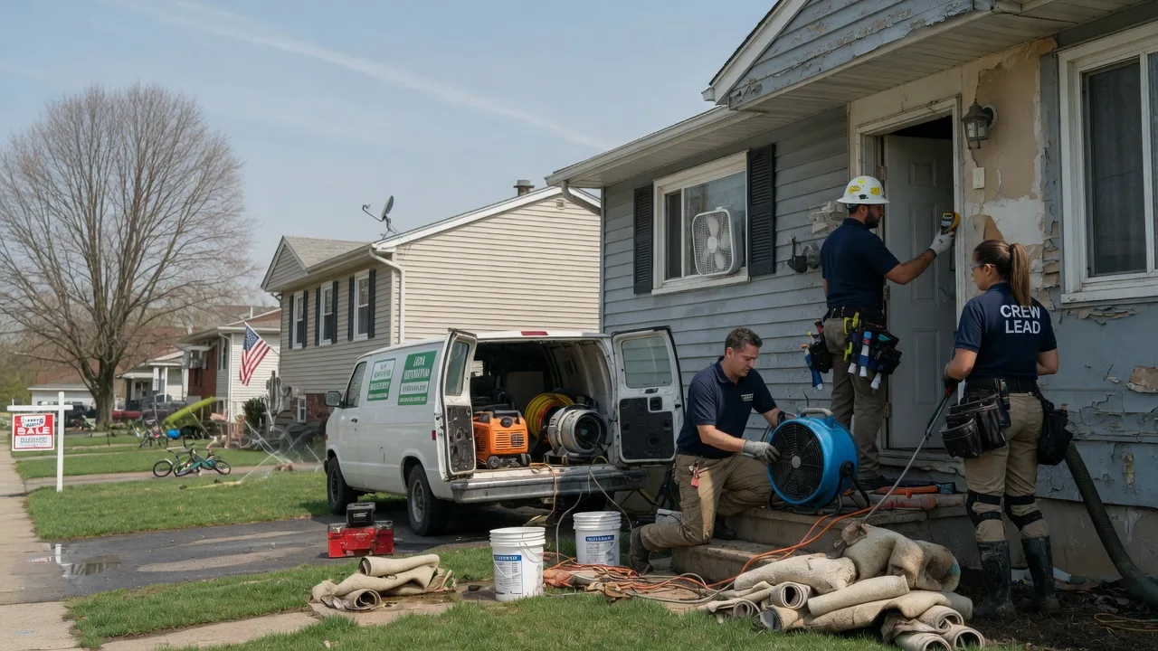 Flood Cleanup in East Taunton, MA near me