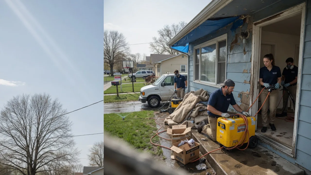 Basement Flood Cleanup in East Taunton, MA near me